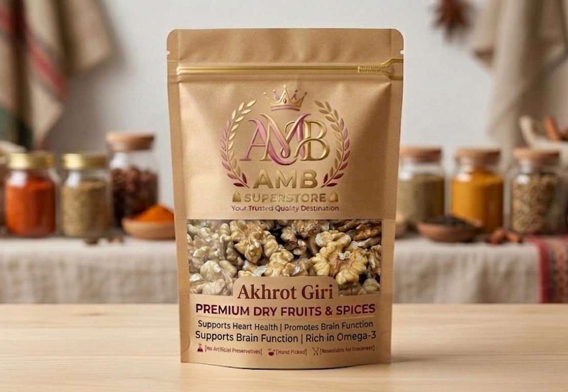 Akhrot Giri Kashmiri - Kashmiri Walnut Kernels Brain Food
