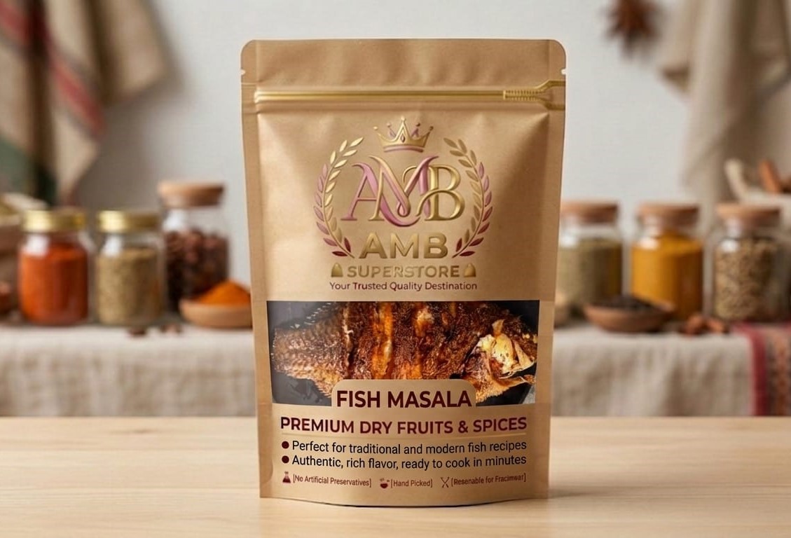 Fish Recipe - Aromatic Fish Fried Masala Blend