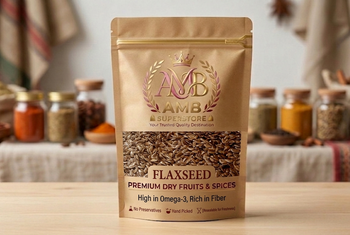 Flax Seeds (Alsi) - Superfood Linseeds Flax Seeds