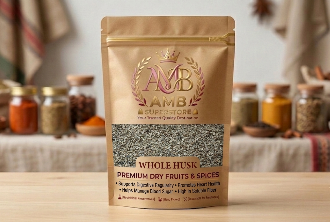 Ispaghol Sabot - Whole Psyllium Husk Seeds