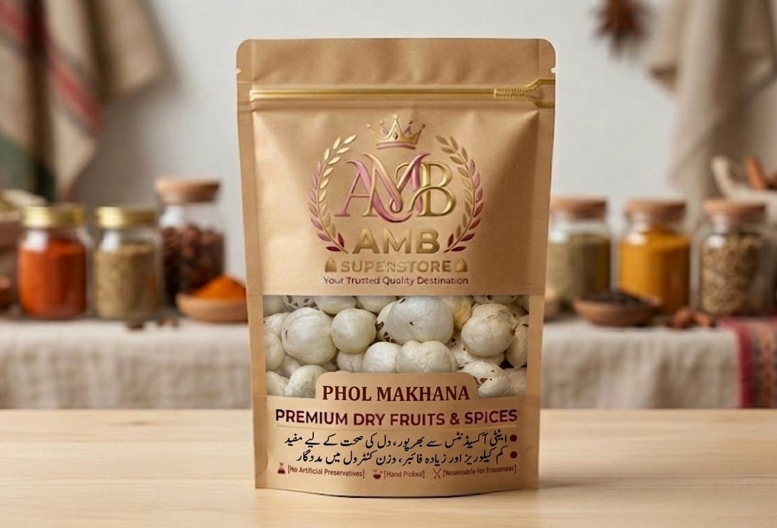 Phool Makhana - Puffed Fox Nuts Lotus Seeds