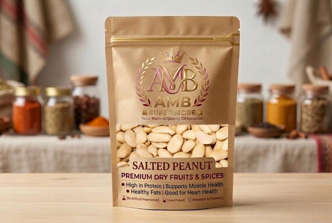 Salted Coal Roasted Peanuts - Charcoal Roasted Crunchy Peanuts