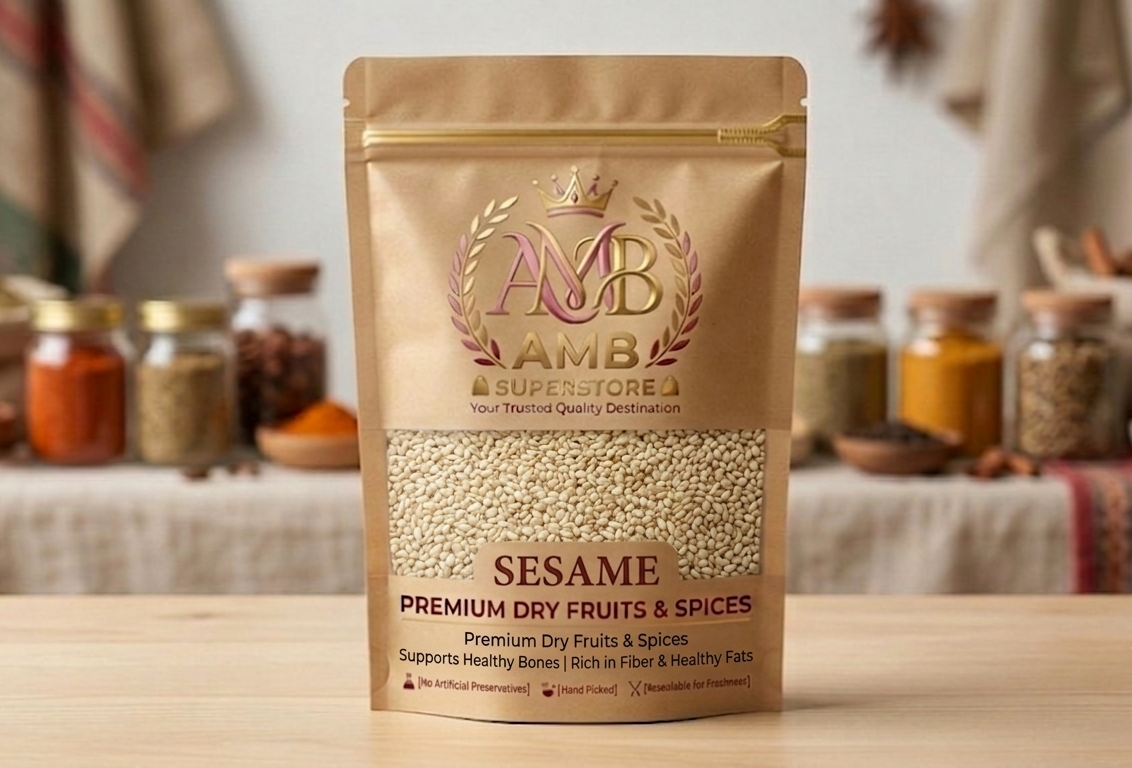 Sesame Seeds (Till) - Premium White Sesame Seeds