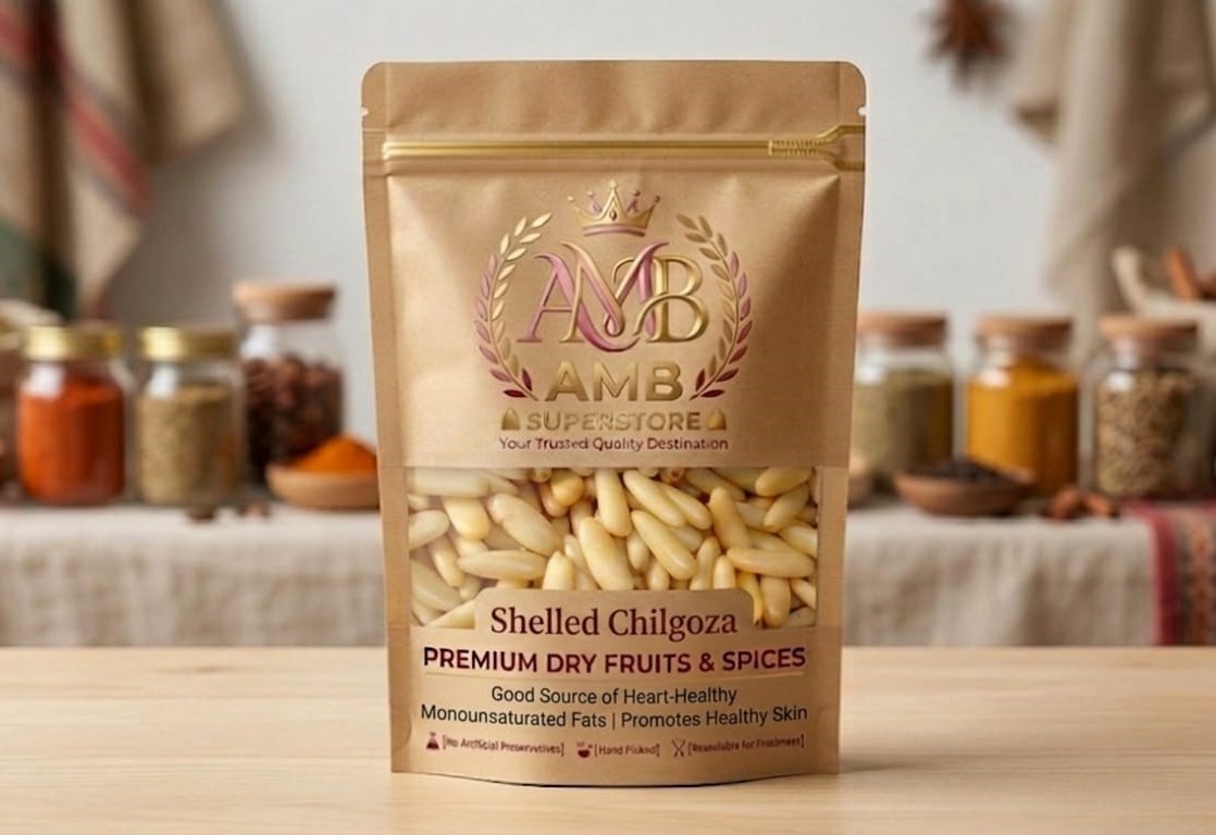 Shelled Chilgoza - Premium Pine Nut Kernels Without Shell